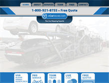 Tablet Screenshot of ecarmover.com